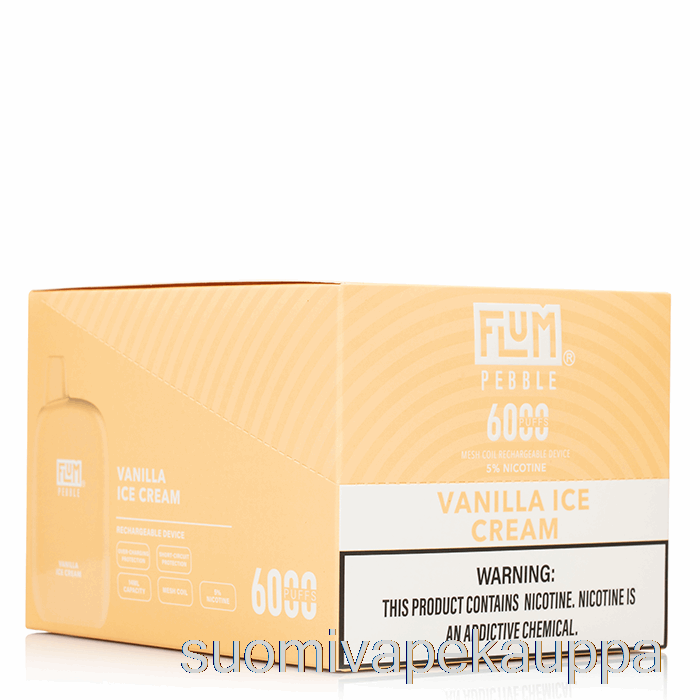 Vape Kauppa [10 Kpl] Flum Pebble 6000 Kertakäyttöinen